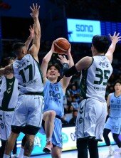 이정현, DB 수비를 무력시킨 슛~