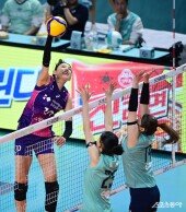 김연경, 강력한 공격