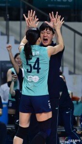 이영택, 짜릿한 포효