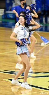 치어리더 박기량 ‘환한 웃음’