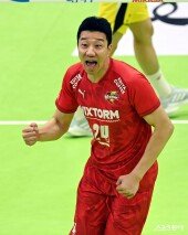 신영석, 득점 성공~