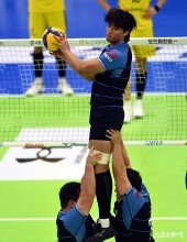 한국전력 럭비팀의 독특한 시투행사