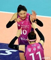 김연경, 수지가 좋았어~