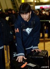 권민규, 떨리는 첫 전지훈련