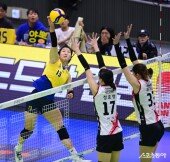 정지윤, 블로커를 뚫어라