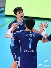 김지한, 짜릿한 포효