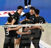 허수봉 ‘연속 서브 득점’