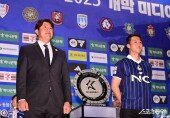 김도균 감독-김오규, K리그2 개막 미디어데이