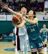 유즈키, 내 슛은 막기 힘들어~