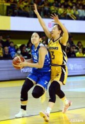 이민지, 골밑으로 돌파할테야~