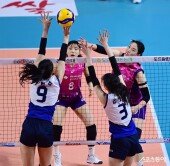 최은지, 블로커를 뚫어라