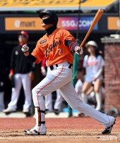 만루 찬스를 날린 심우준