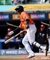 채은성, 달아나는 1타점 2루타!