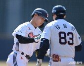 박준영, 깜짝 솔로포