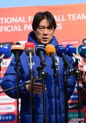 홍명보 감독 ‘김민재 부상 아쉬워’