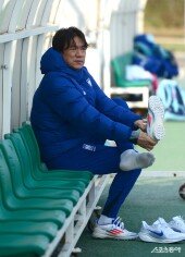 홍명보 감독 ‘훈련 시작이다’