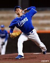 백정현, 노련한 투구~