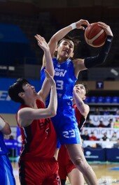 김단비, 박혜진-김소니아 사이에서 리바운드