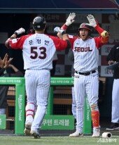 오스틴 ‘오늘 LG 홈런이 몇 개야’