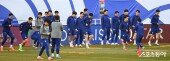요르단전 준비하는 축구대표팀