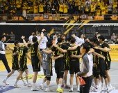 KB손해보험, 플레이오프 1차전 승리