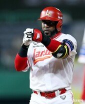 에레디아, 타점 세리머니