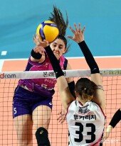 피치, 파워풀한 공격~