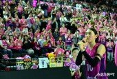 김연경 ‘어쩌면 홈경기 마지막일 수도~’