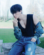 에이티즈(ATEEZ) 산, 청순한 얼굴에 그렇지 못한 역삼각형 [화보]