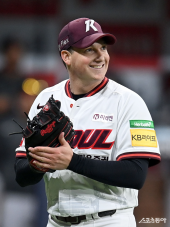 로젠버그 ‘호수비에 미소가 절로’