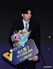 허수봉, 우승에 이어 베스트7