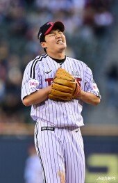 임찬규, 안 풀리네