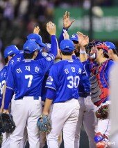 삼성, 힘들었던 주중 3연전 마지막은 승리로 장식