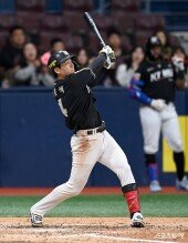 오윤석 ‘2타점 적시타’