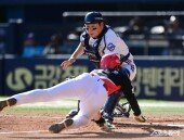 양의지, 동점은 안돼