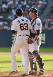 양의지 ‘택연아 내가 미안해’