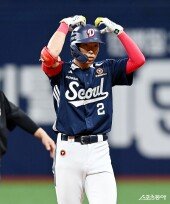 김민석, 곰 세리머니~