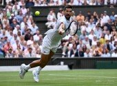 조코비치, 8번째 윔블던 우승을 향해 [포토]