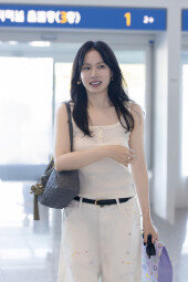 손예진, 올 화이트 룩으로 공항패션 올킬 [DAY컷]