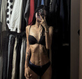 ‘최진실 딸’ 최준희, 96kg→41kg 속옷차림으로…‘뼈말라’ 몸매 공개