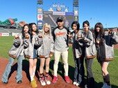 엔믹스, MLB 프리게임 공연·시구…글로벌 존재감 입증