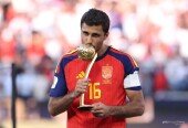 ‘스페인 중원의 핵’ 로드리, 2026 북중미 월드컵 최고의 선수 [포토]