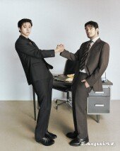 침착맨, 주우재 옆 모델 포스…이 브로맨스 찬성 [화보]