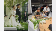 “내 딸 꽃 시들까봐” 결혼식장 주차장서 부케 만든 아버지 [e글e글]