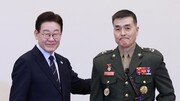 李대통령, 진급 장성들에 삼정검 수여…박정훈에 “특별히 축하”