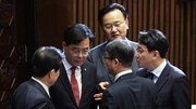 與野, 대미투자특별법 합의 통과로 화기애애 분위기 연출[정치 한 컷]
