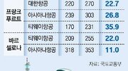 [단독]중동 하늘길 막히자… 국적기 유럽 직항편 인기