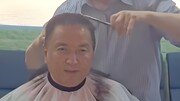 김영환 삭발 “나를 컷오프할 수 있는 사람, 오직 도민뿐”