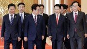 여야정 오찬서 李대통령 “억울하시죠”…정청래·장동혁 설전 중재