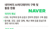 [단독]네이버, AI 학습용 데이터 직접 만든다… EBS-두산백과와 협력